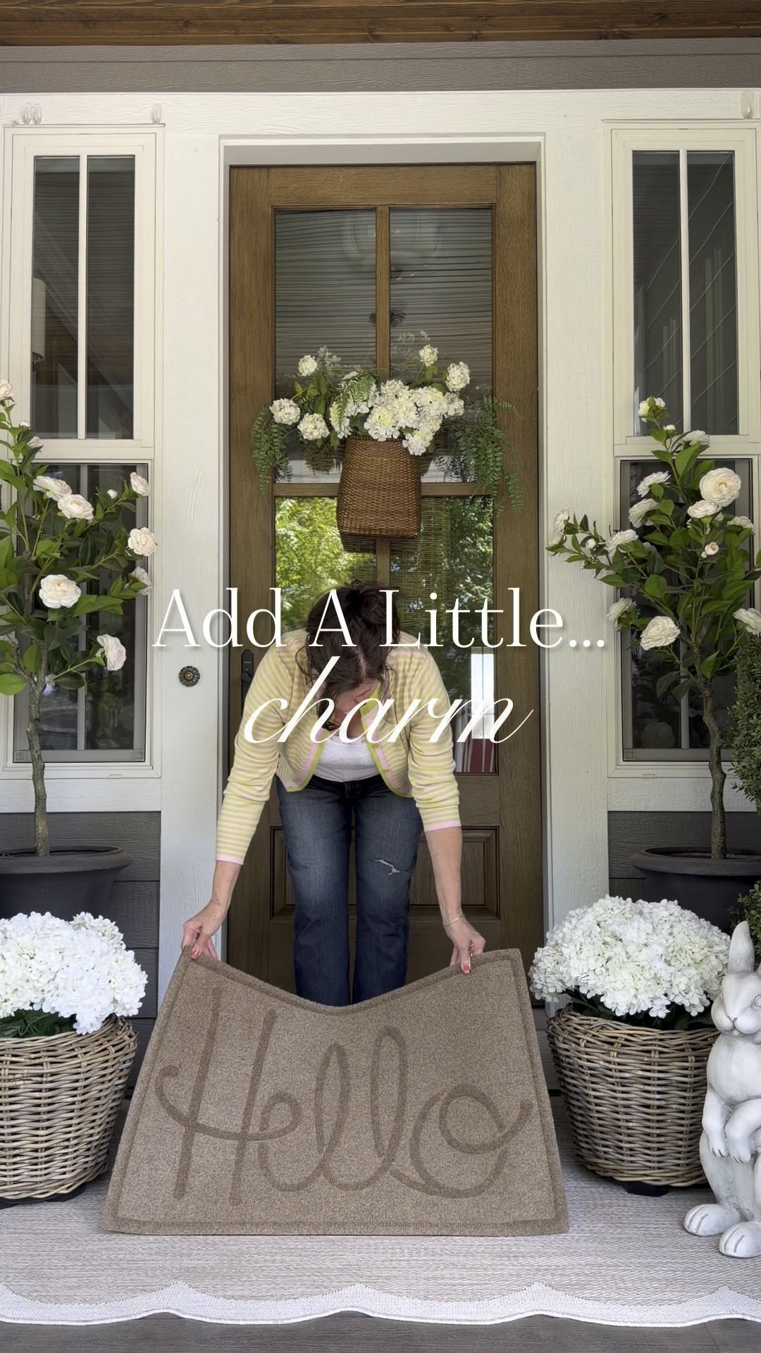 When styling your outdoor spaces, consider pieces that add charm. It will infuse your space with personality, warmth and character. It transforms a sterile or generic environment into one that feels personal, inviting and cozy. Charm softens spaces and will create a little joy.

#LTKSeasonal #LTKHome #LTKvlog