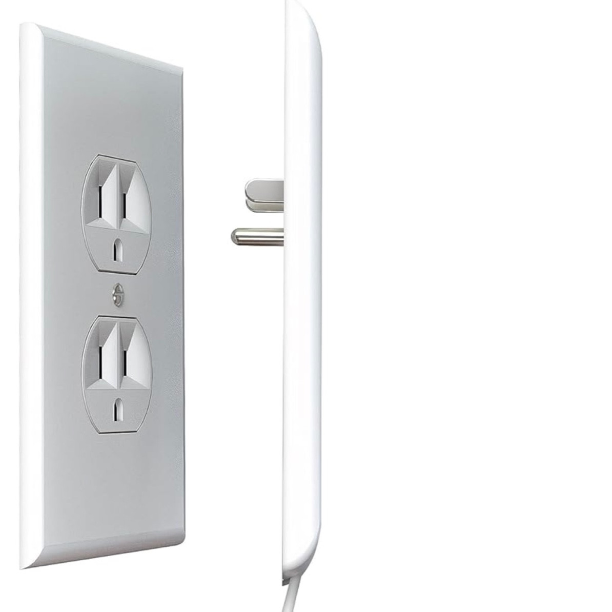 The Sleek Socket! 🥳

This cover plugs into your outlet and there’s an actual outlet on the end of the cord that you plug your items into! 💕

I put this behind my coffee bar and now it can sit nicely against the wall with my Nespresso plugged in ⭐️

I definitely need to go buy more of these 🥰

#LTKhome #LTKSpringSale #LTKfindsunder50