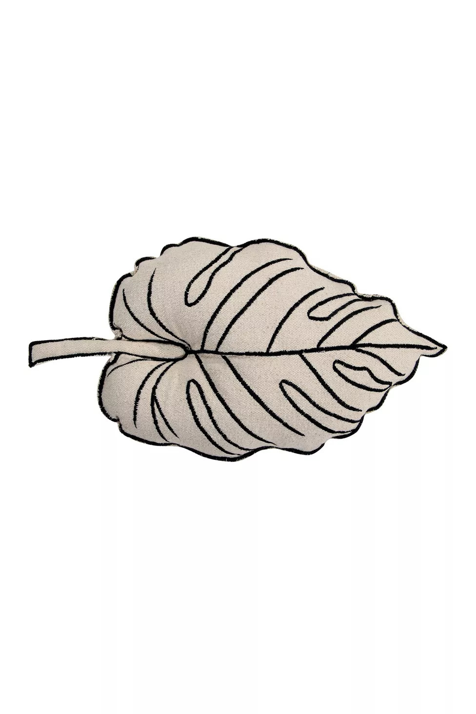 Lorena Canals Leaf Throw Pillow | Urban Outfitters (US and RoW)