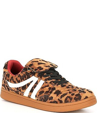 Steve Madden Madrid Leopard Print Low Top Sneakers - 6.5 | Dillard's