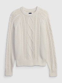 Cable-Knit Crewneck Sweater | Gap (US)