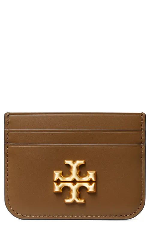 Tory Burch Eleanor Card Case in Moose at Nordstrom | Nordstrom