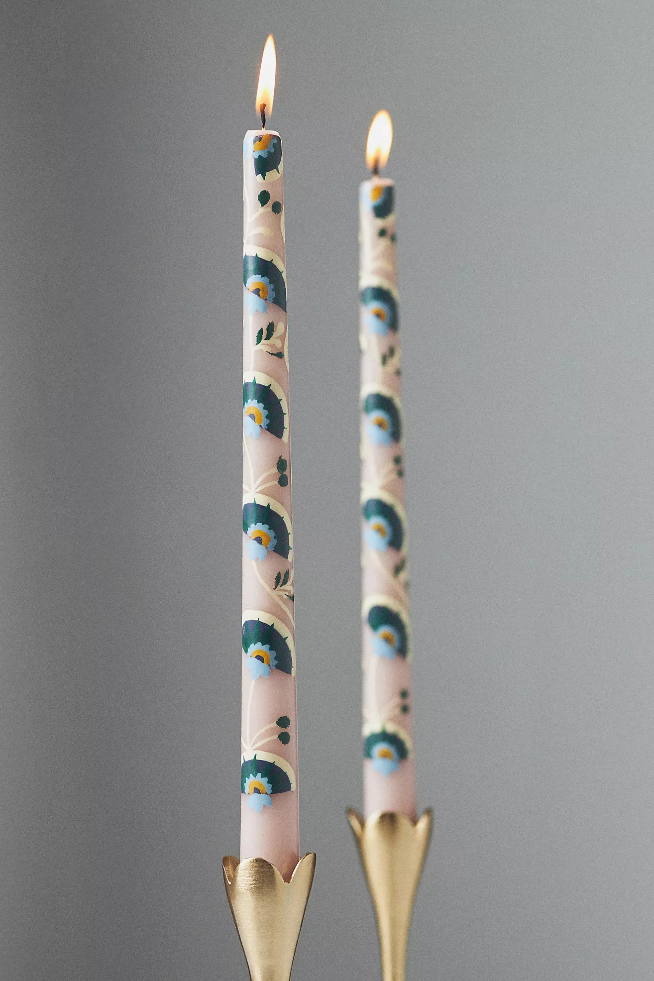 Alexandria Taper Candles, Set of 2 | Anthropologie (US)
