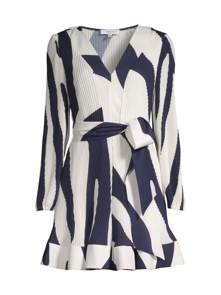 Liv Printed Wrap Dress | Saks Fifth Avenue