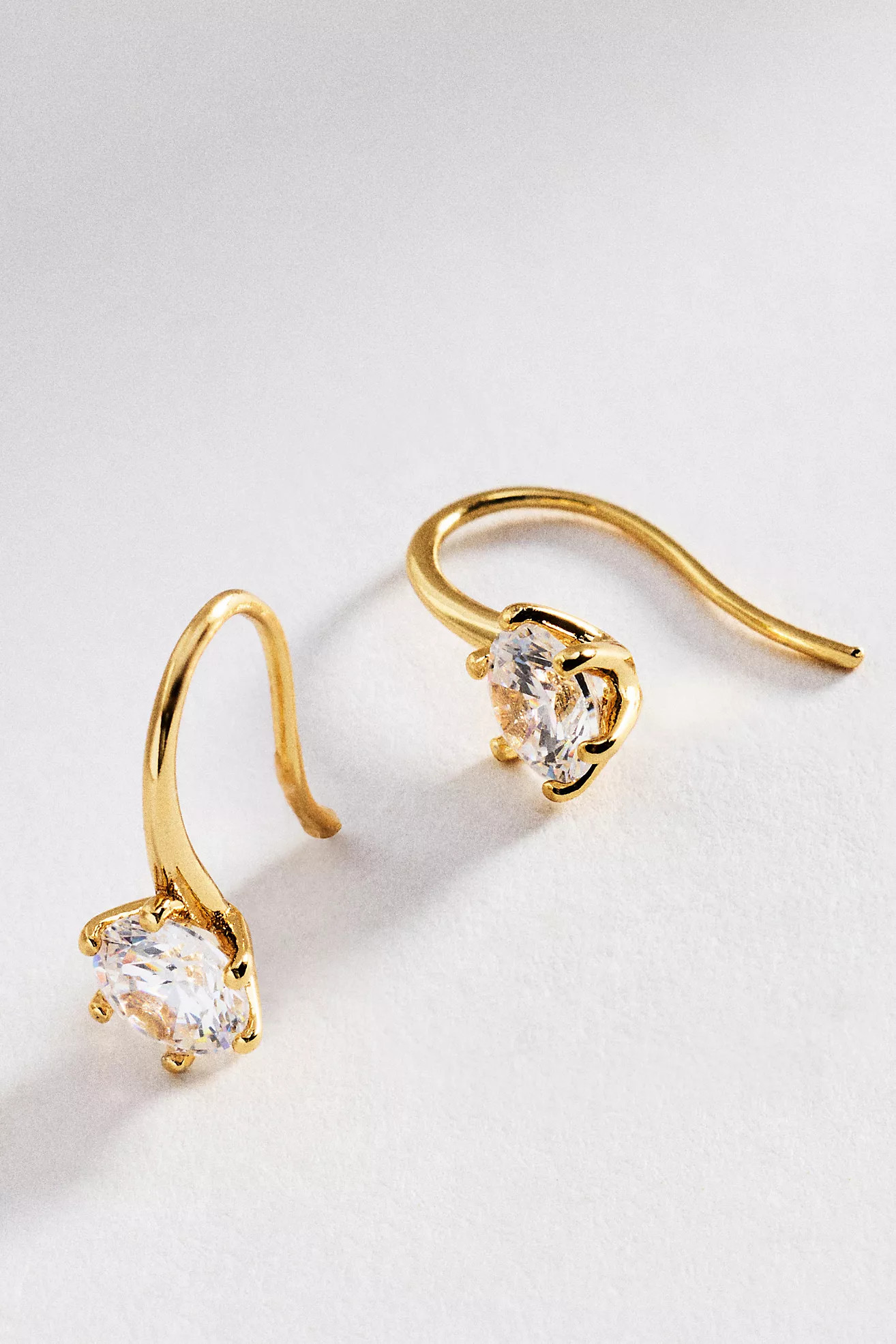 By Anthropologie Crystal French Hook Earrings | Anthropologie (US)