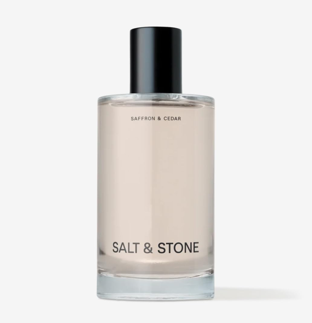 Salt & Stone Body Mist | Saffron & Cedar | Skincare Infused Hair & Body Spray for Women and Men | Hydrating Fragrance with Glycerin and Red Algae | Vegan, Cruelty Free, 3.4 fl oz | Amazon (US)