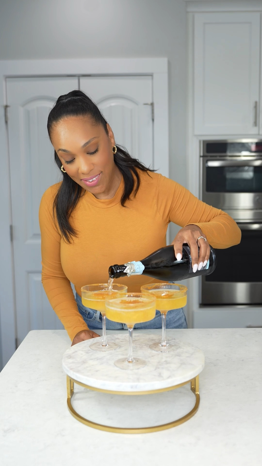 Apple cider mimosa; Fall Ice Molds

#LTKSeasonal #LTKParties #LTKFindsUnder50