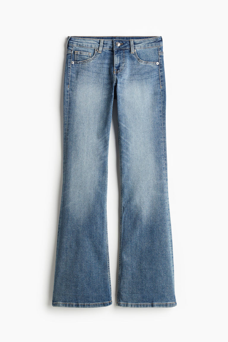 Low Rise Flared Leg Jeans | H&M (US + CA)
