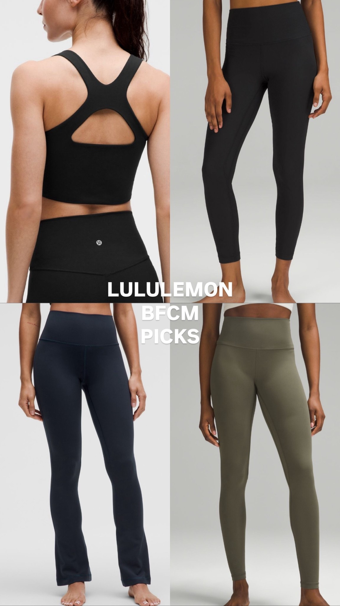 All of my @lululemon BFCM picks are linked! These exact pieces are included in the sale! #ad #lululemoncreator