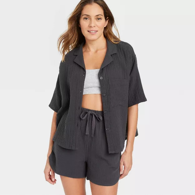 Women's 100% Cotton Pajama Shorts - Stars Above™ | Target