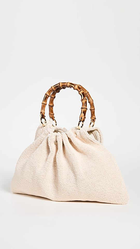 Caterina Bertini Natural Bamboo Handle Bag | SHOPBOP | Shopbop