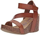 Blowfish Malibu Women's Hapuku Wedge Sandal, Scotch Dyecut,7.5M | Amazon (US)
