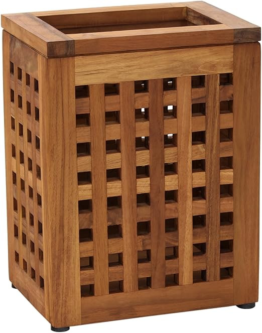 AquaTeak Grate Waste Basket | Amazon (US)