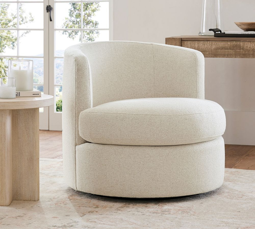 Balboa Swivel Chair | Pottery Barn (US)