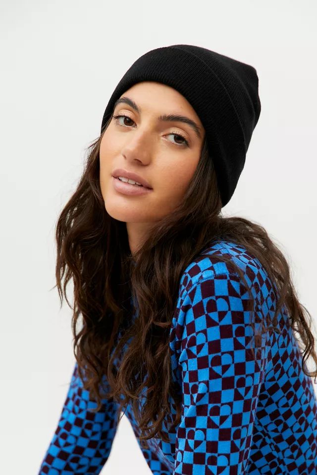 Jade Jersey Knit Beanie | Urban Outfitters (US and RoW)