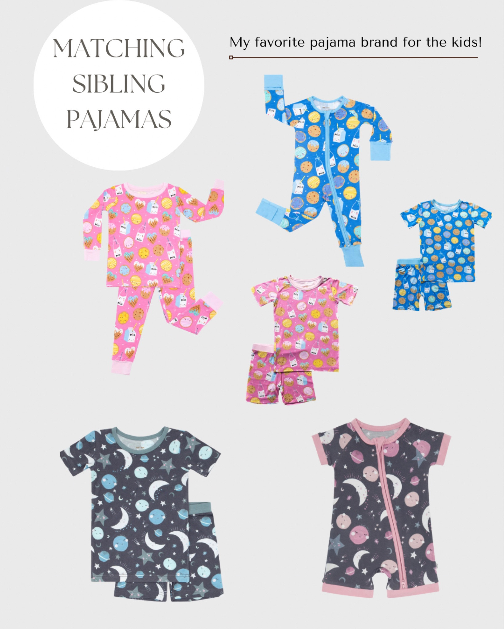 Little Sleepies Pajamas- my favorite matching sibling pajamas! 

So light weight! Sizes ranging from newborn to older kids. There are even options for adult matching sizes 

#LTKfamily #LTKkids #LTKbaby