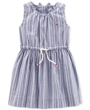 Carter's Striped Cotton Dress, Toddler Girls | Macys (US)