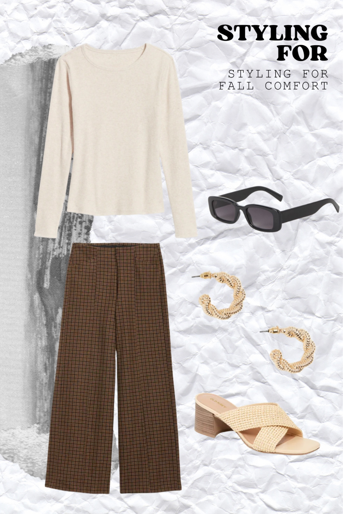  Craving comfort without sacrificing style? Old Navy's Plush Long-Sleeve Crew-Neck Tee, High-Waisted Pixie Pants, Straw Mule Sandals, and Braided Hoop Earrings have got you covered. 😌🍂 #FallFashion #OldNavyStyle

#LTKbeauty #LTKSeasonal #LTKstyletip