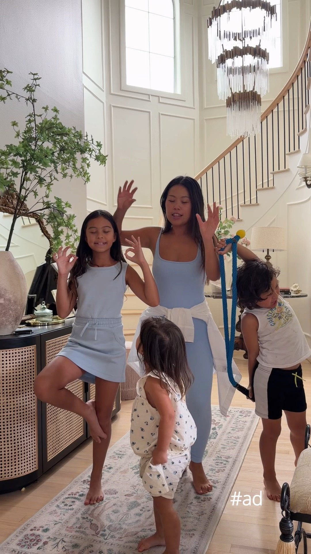 #ad A new hobby really didn't stand a chance with us. 😂 Kids yoga turned out to be way more entertaining than I ever expected, and the kids give it a solid 10/10, right alongside our favorite @naturesownbread sandwiches. We love when a family favorite gets even better. Nature's Own Crafted White Sandwich Bread now has a fresh new look, a new recipe, and simpler ingredients—all while keeping the same great taste my whole family loves. It's the bread I reach for when I'm packing school lunches or making quick PB&Js on busy mornings like this.Whether you're gearing up for back-to-school or trying out a fun new family hobby, don't forget to stock up on @Target! 🥪💛#TargetPartner #NaturesOwnPartner #NaturesOwnBread #GetBreaducated