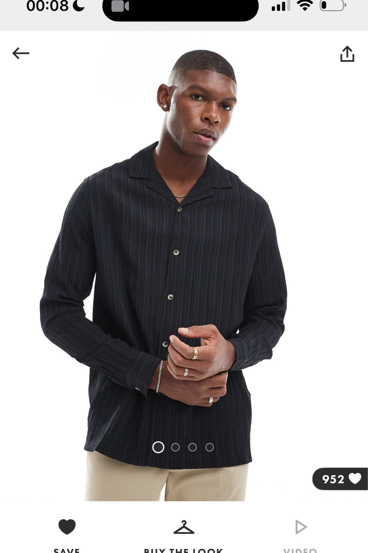 ASOS DESIGN relaxed revere shirt in black

#LTKmens #LTKeurope #LTKuk