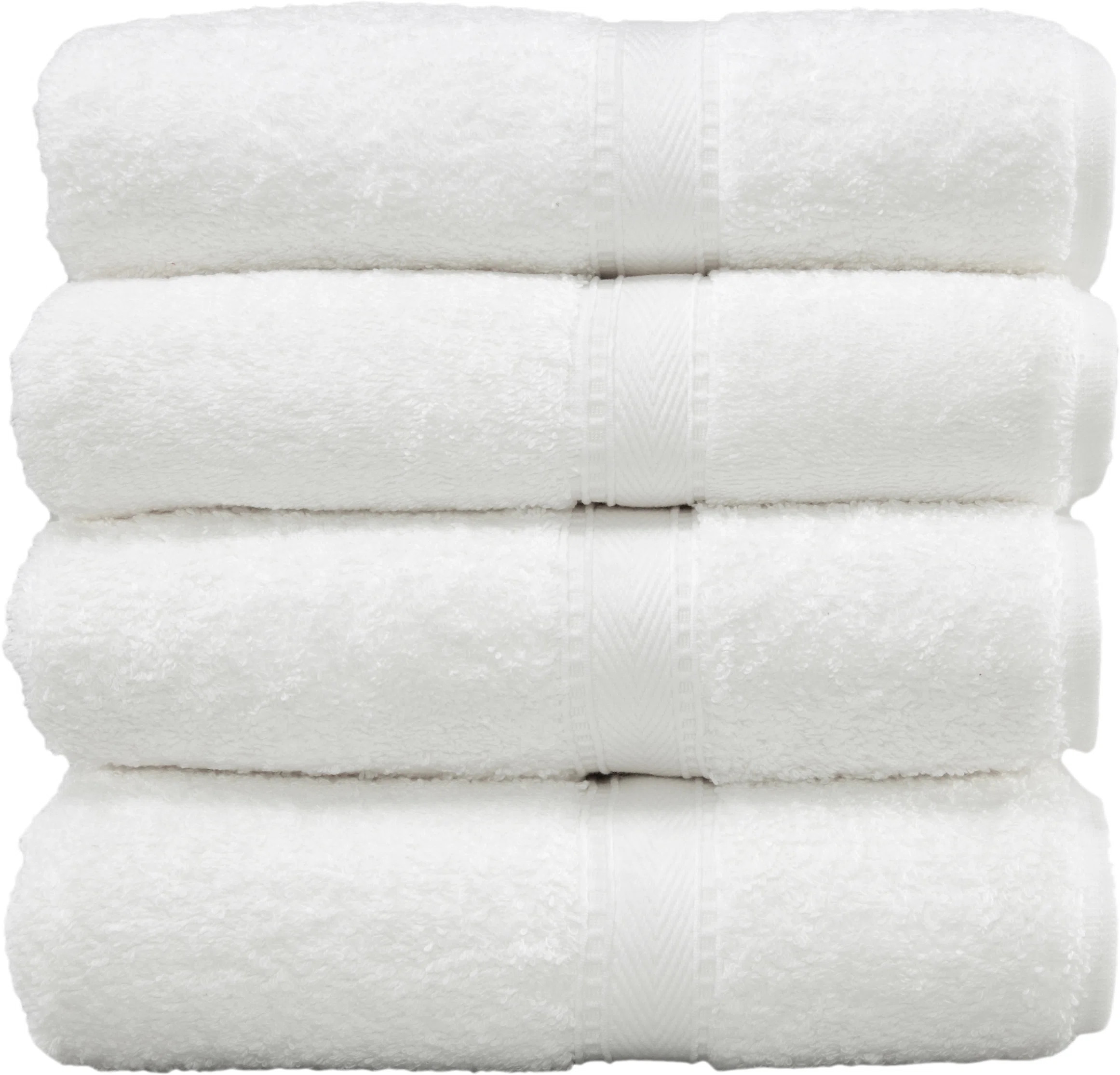 Luxury Hotel & Spa Terrycloth Bath Towels (Set of 4) | Wayfair North America