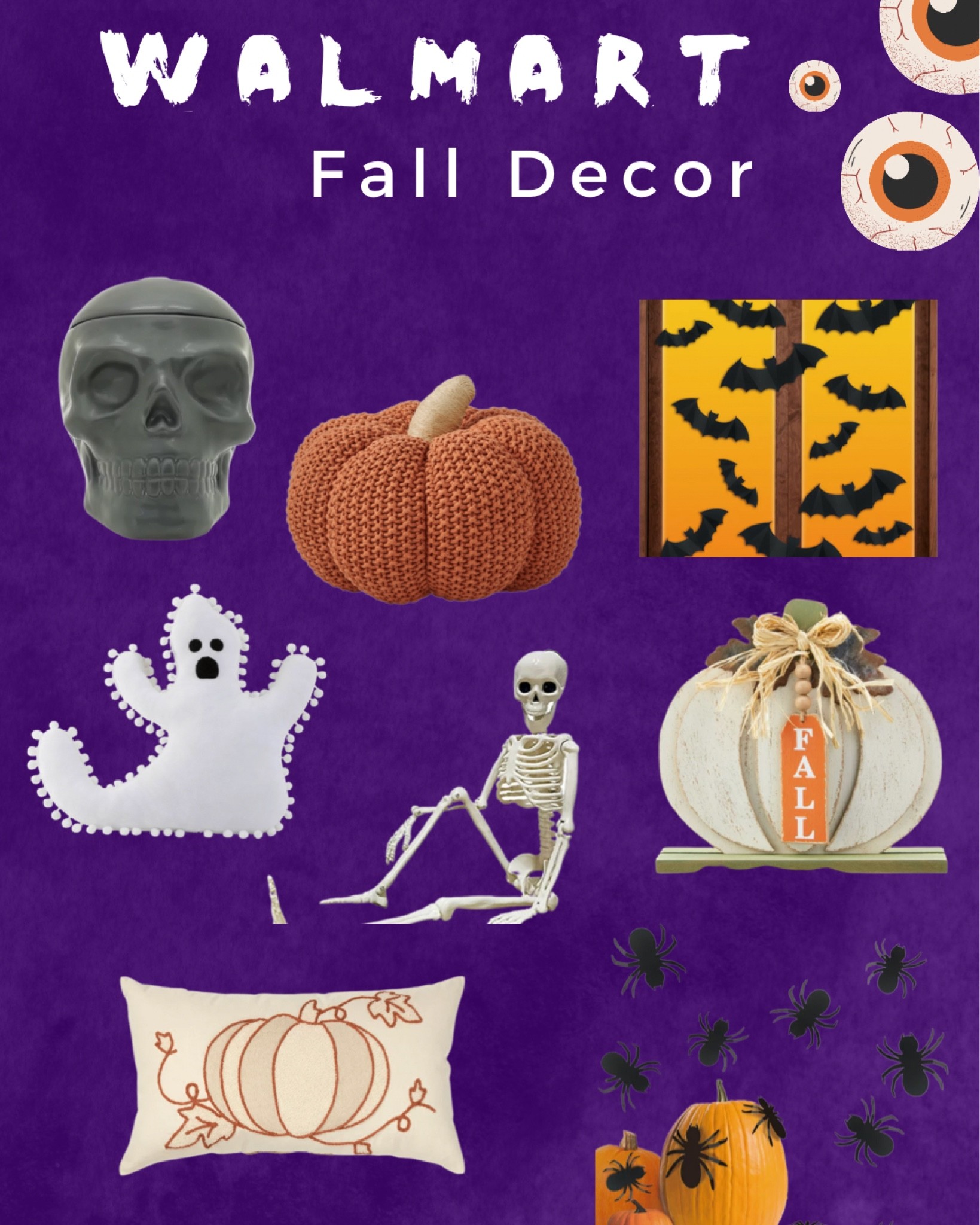 Walmart has amazing fall decorations right now! All affordable and adorable! I’m obsessed with this cookie jar!!!! 💀


#LTKHoliday #LTKHalloween #LTKSeasonal