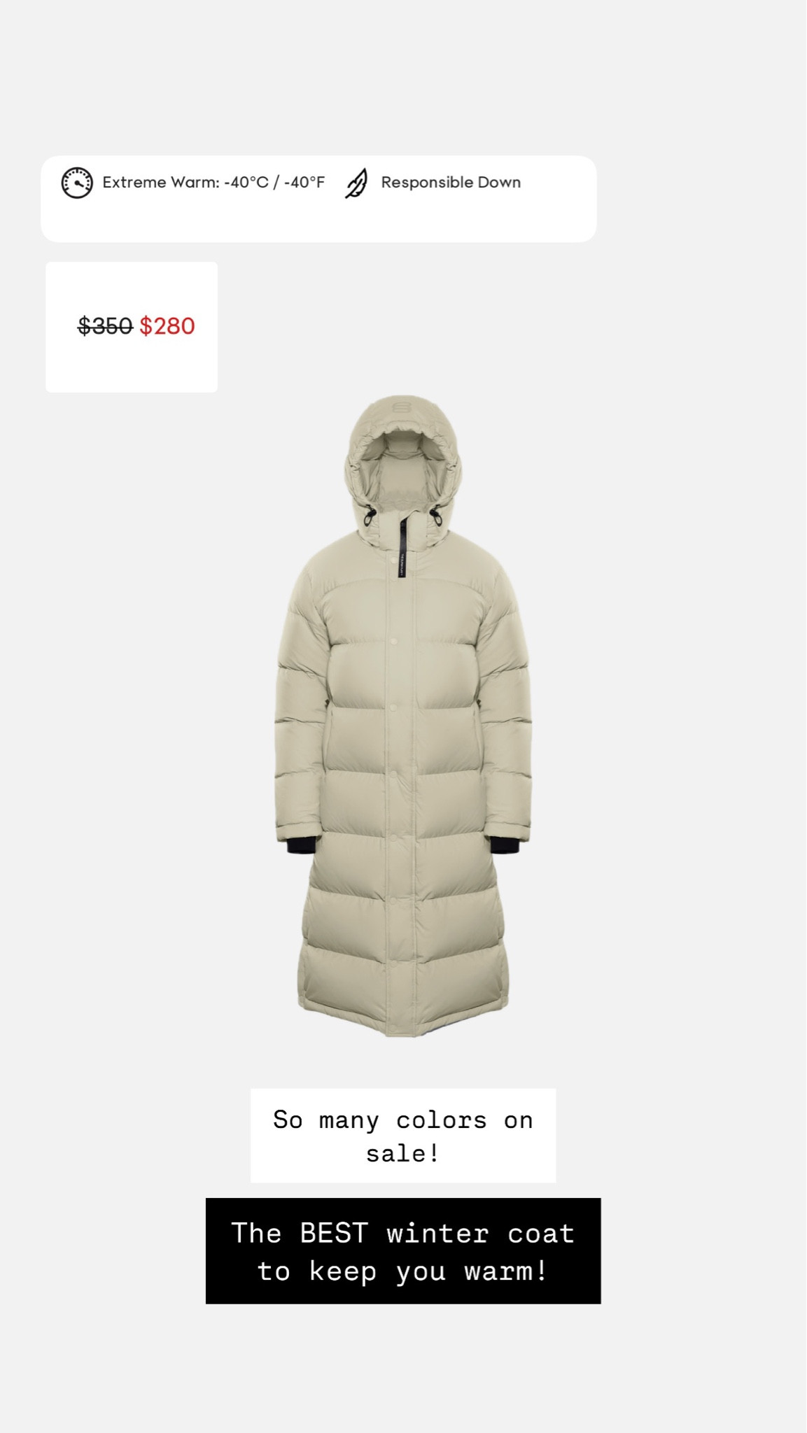 It’s still in the negatives here in Chicago so linking my coat again! Lots of colors are currently on sale but selling out fast! I have a small! They come in so many different lengths and styles and they have men’s options as well!

#winter #coat 

#LTKTravel #LTKSaleAlert #LTKMens