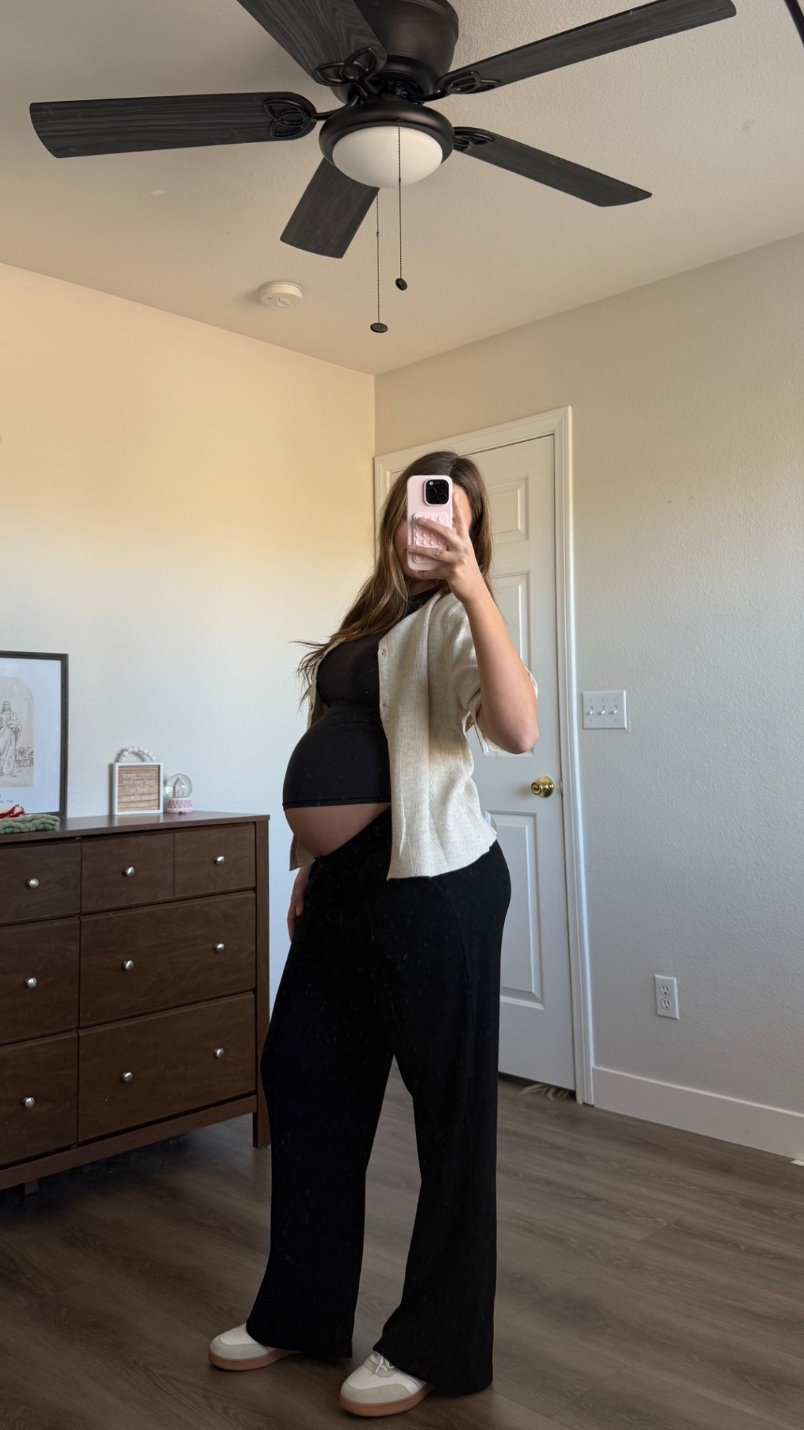 Wearing a size medium in everything! #amazonfashion #pregnancyfashion