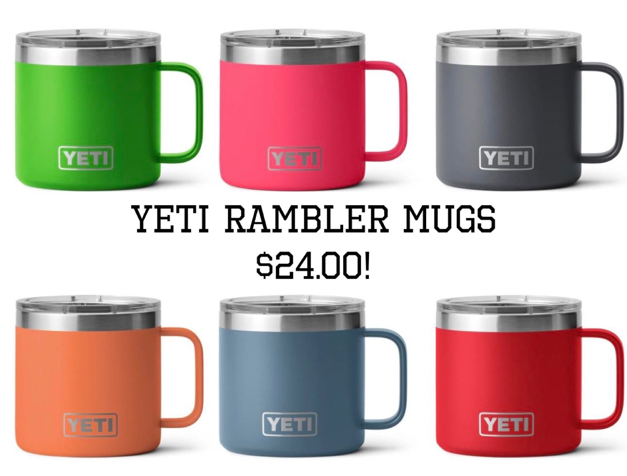 Get Excited: YETI Just Launched A Rambler Mug That Comes With A