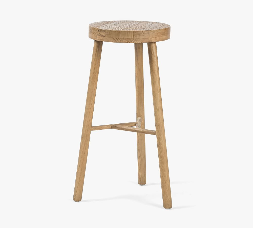 Falls Reclaimed Wood Stool | Pottery Barn (US)