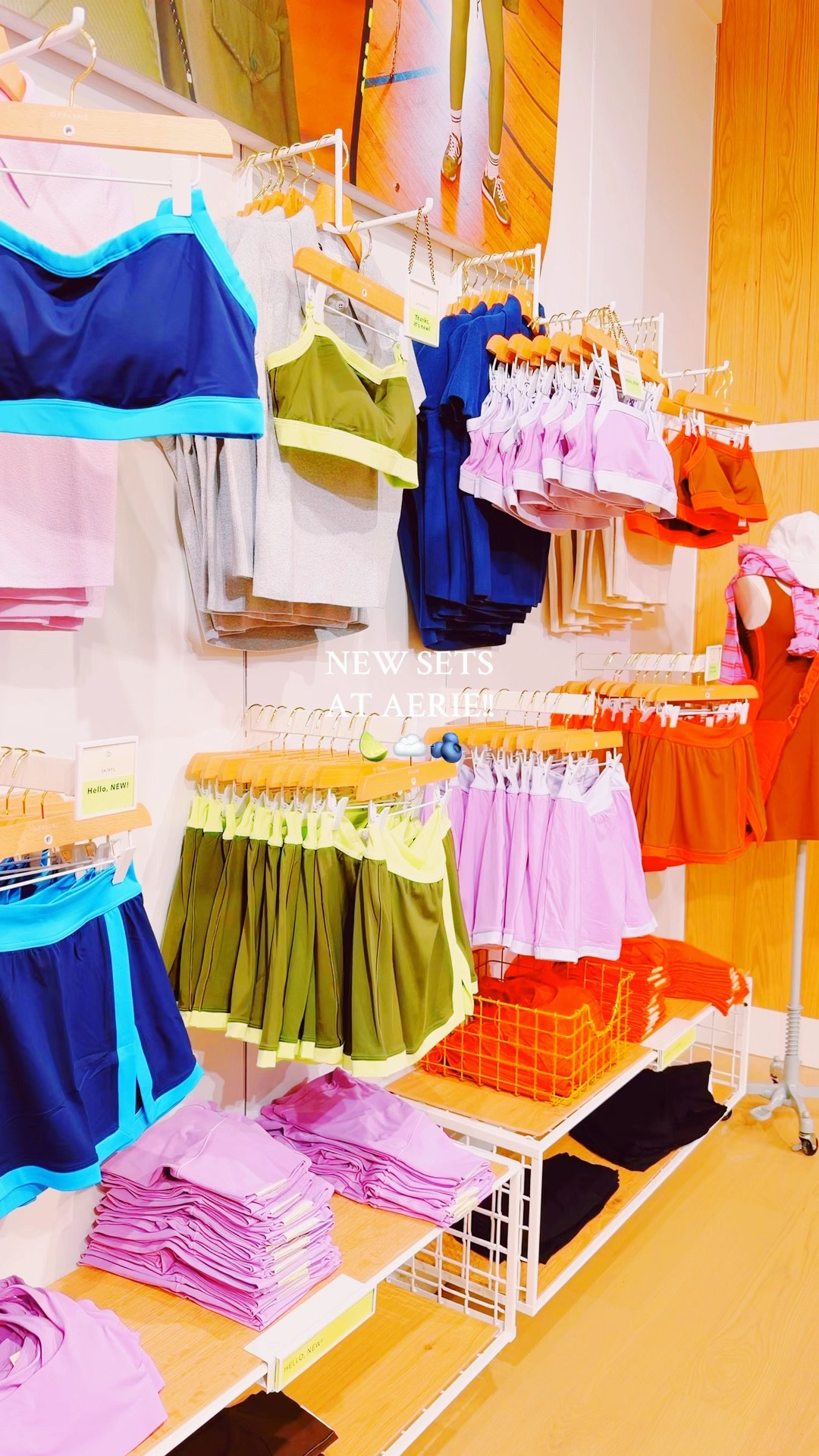 New SETS at AERIE!!!
On sale!!🫐☁️🍋‍🟩


#LTKActive #LTKootd #LTKSaleAlert