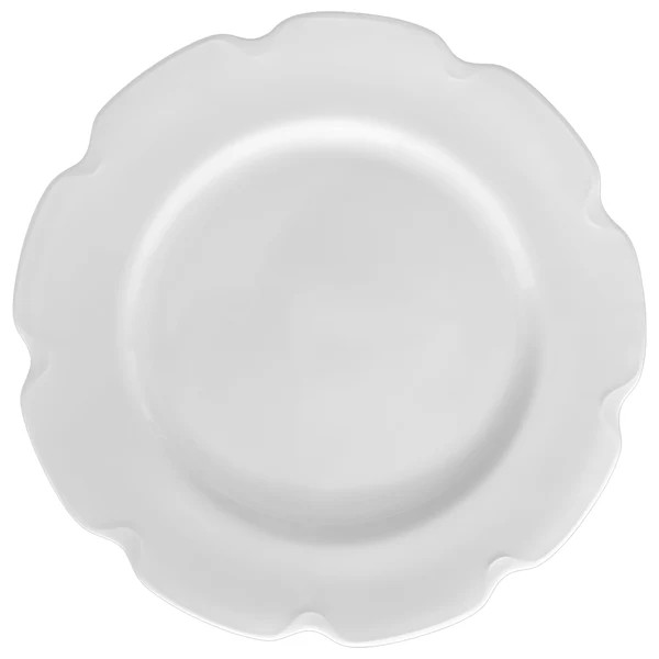 Grace White Dinner Plate | Caskata