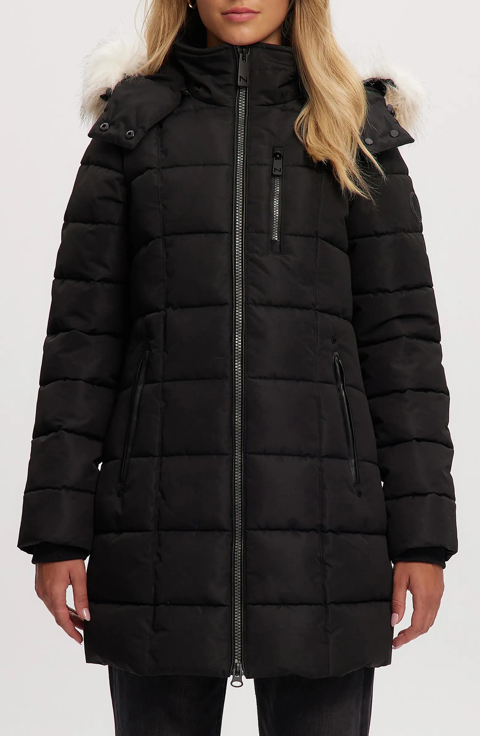 Hannah Faux Fur Trim Hooded Parka | Nordstrom Rack