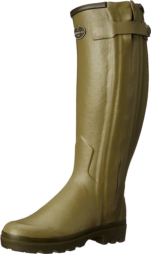 LE CHAMEAU 1927 Women's Chasseur Leather Lined Boots - US 5 to 10 - Calf sizes 34 to 42 | Amazon (US)