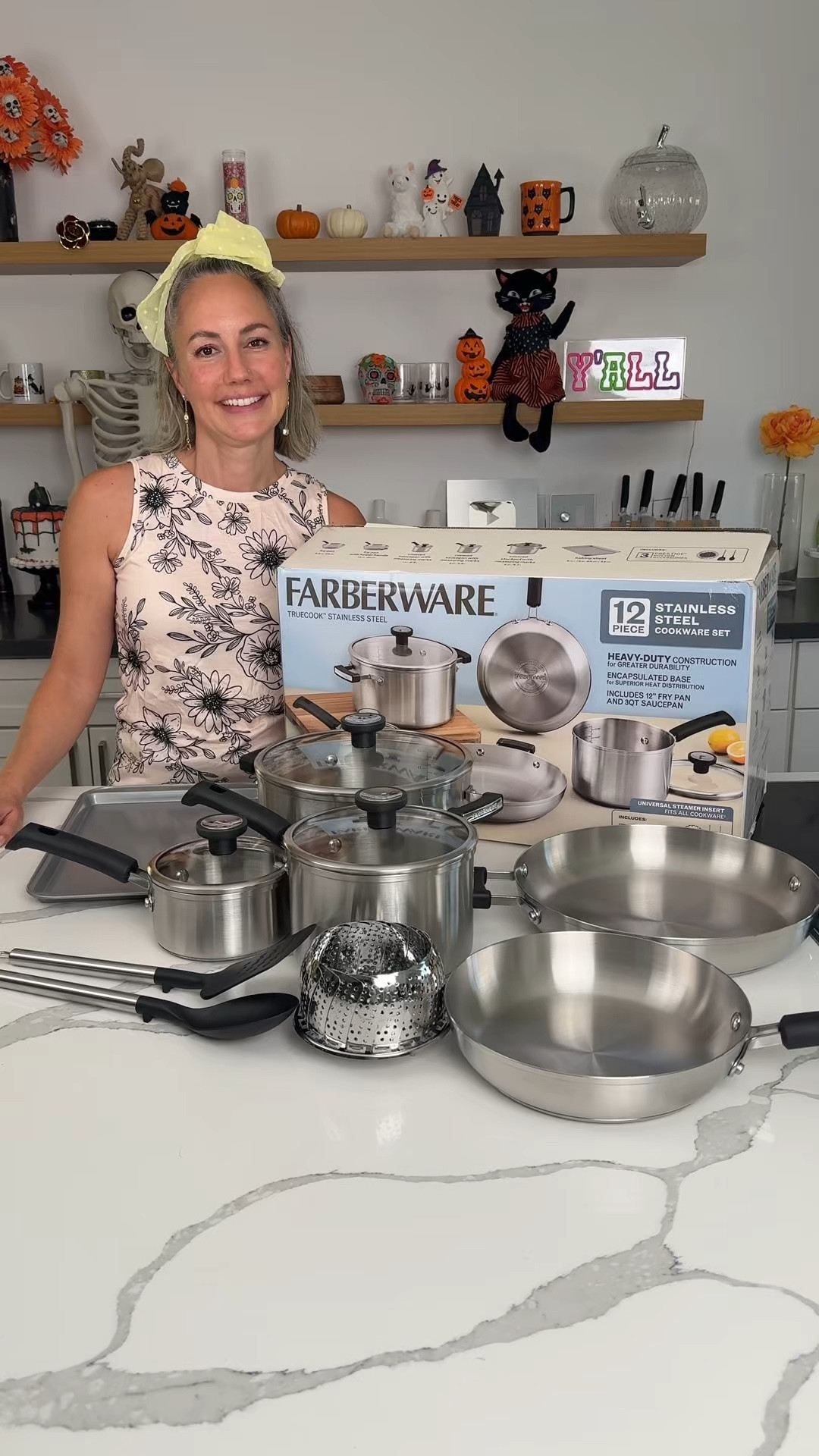 Loving this new stainless steel set from @farberwarecook !

#LTKfoodie #LTKdayinmylife #LTKSeasonal
