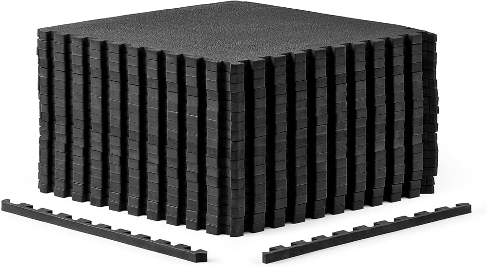 CAP Puzzle Exercise Mats | 3/4” Thick EVA Interlocking Foam Tiles for Home Gym Flooring | Multi... | Amazon (US)
