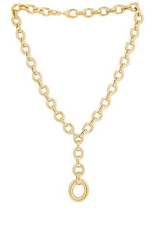 LAURA LOMBARDI Scala Necklace in Metallic Gold | FWRD 