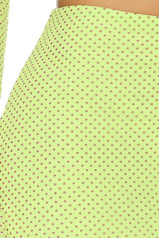 Tegan Skirt in Citrus Pin Dot | Revolve Clothing (Global)