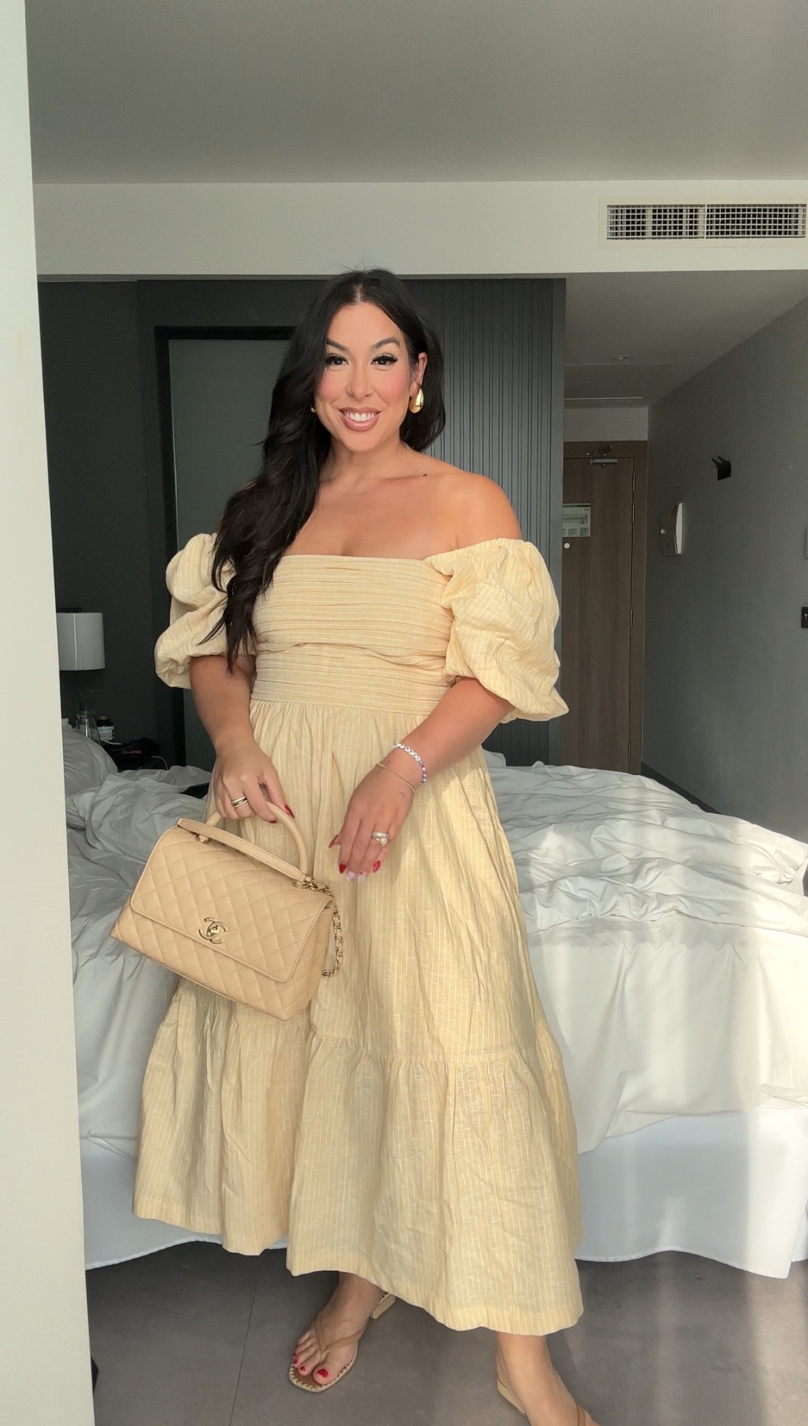 What I wore in London! Wearing a size large (tall) dress! 
-
-
-
Spring dress, butter yellow, baby shower dress, bridal shower dress, maxi dress, linen dresss

#LTKStyleTip #LTKSeasonal #LTKMidsize