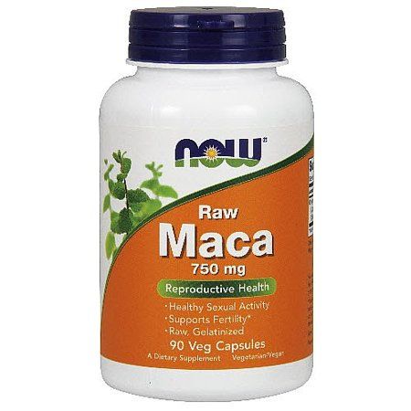 Now Foods Raw Maca Capsules, 750 Mg, 90 Ct | Walmart (US)
