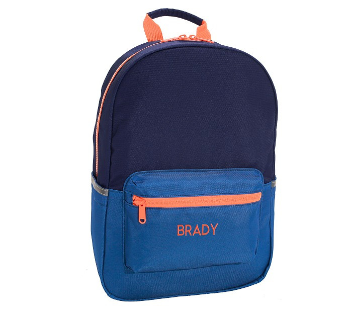 Astor Blue/Navy Backpacks | Pottery Barn Kids