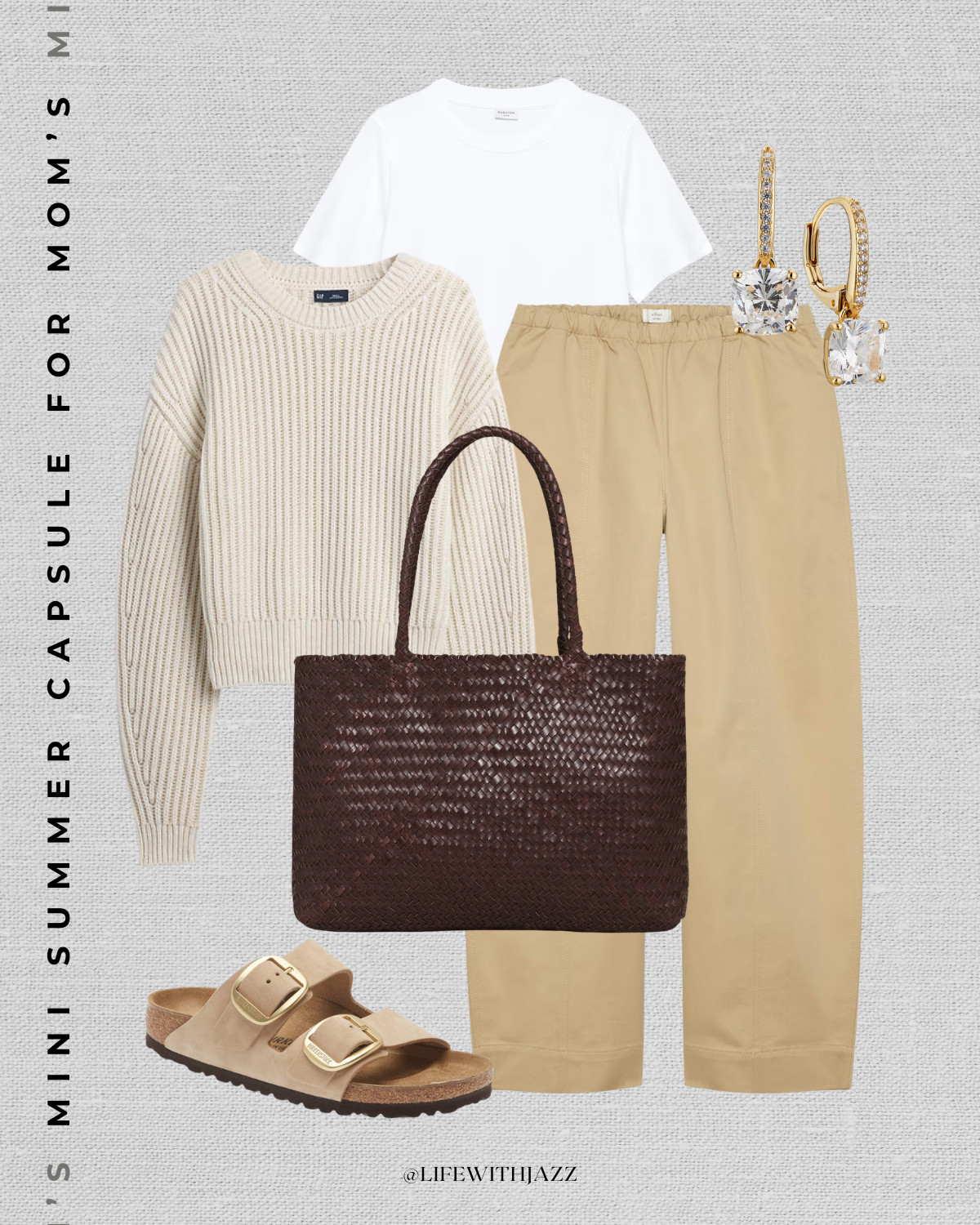 casual summer mom outfit

minimal style / summer style / barrel khaki pants / gap cototn sweater / birkenstocks / madewell woven tote bag

#LTKxMadewell #LTKootd #LTKmomlife