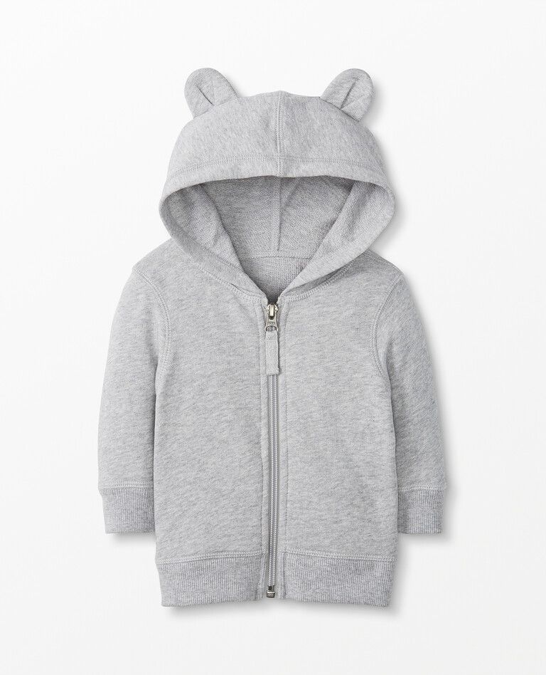 Baby Bear Hoodie In Organic French Terry | Hanna Andersson