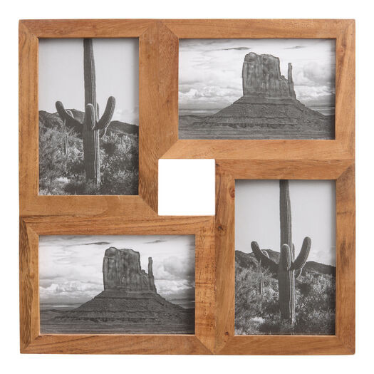 Natural Acacia Wood Collage Wall Picture Frame by World Market | World Market