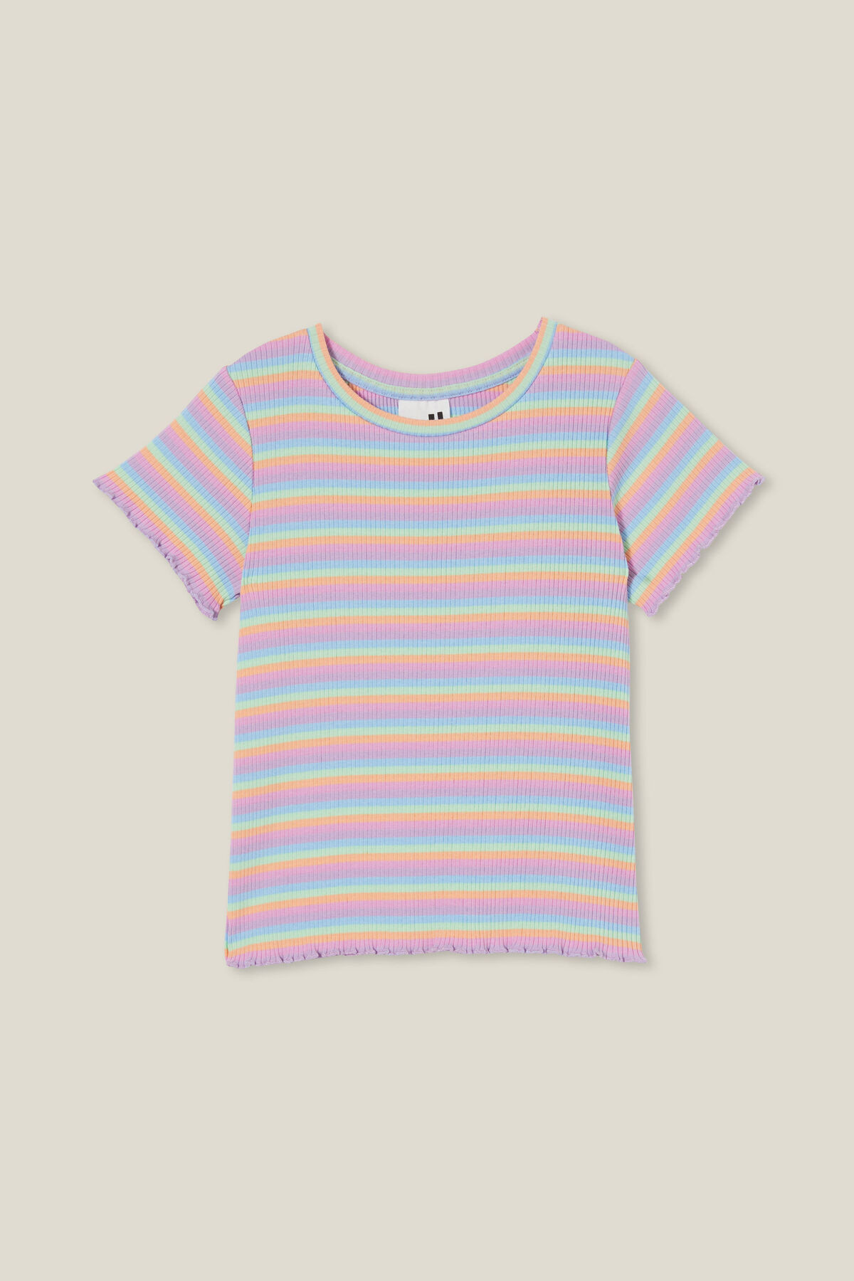 Raya Rib Baby Tee | Cotton On (US)