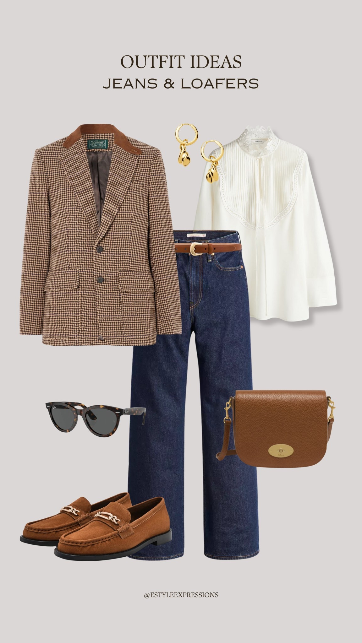 Outfit Ideas pairing Jeans with Loafers, the ultimate combo for spring!🌿 ✨ 

#LTKSaleAlert #LTKWorkwear #LTKFindsUnder100