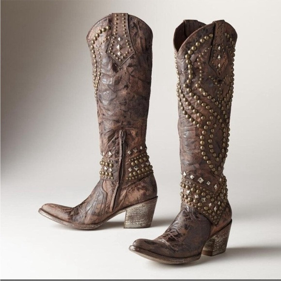 Old Gringo Belinda Tall Studded Boots Size 6.5 | Poshmark
