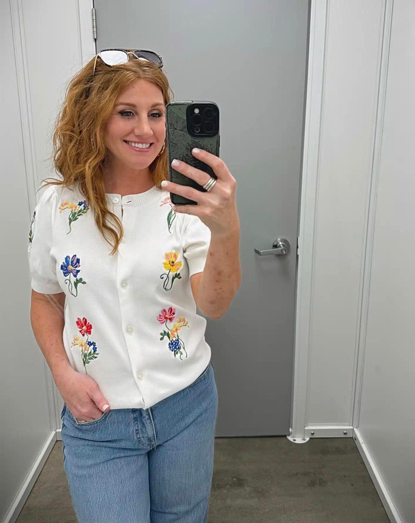 Stephanie is sharing some of her favorites from her Walmart try on! This cardigan puff sleeve sweater is a size small.

#LTKgrwm #LTKootd #LTKPetite
