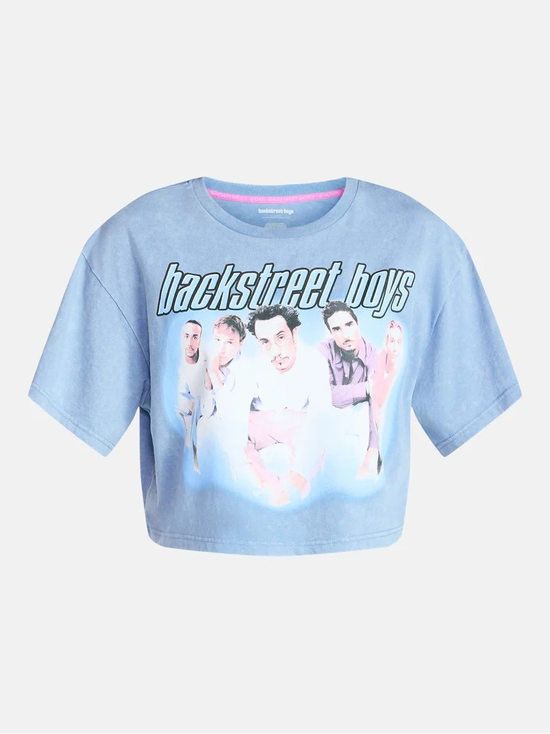 Backstreet Boys Women's Skimmer Tee with Short Sleeves, Sizes XXS-4X | Walmart (US)