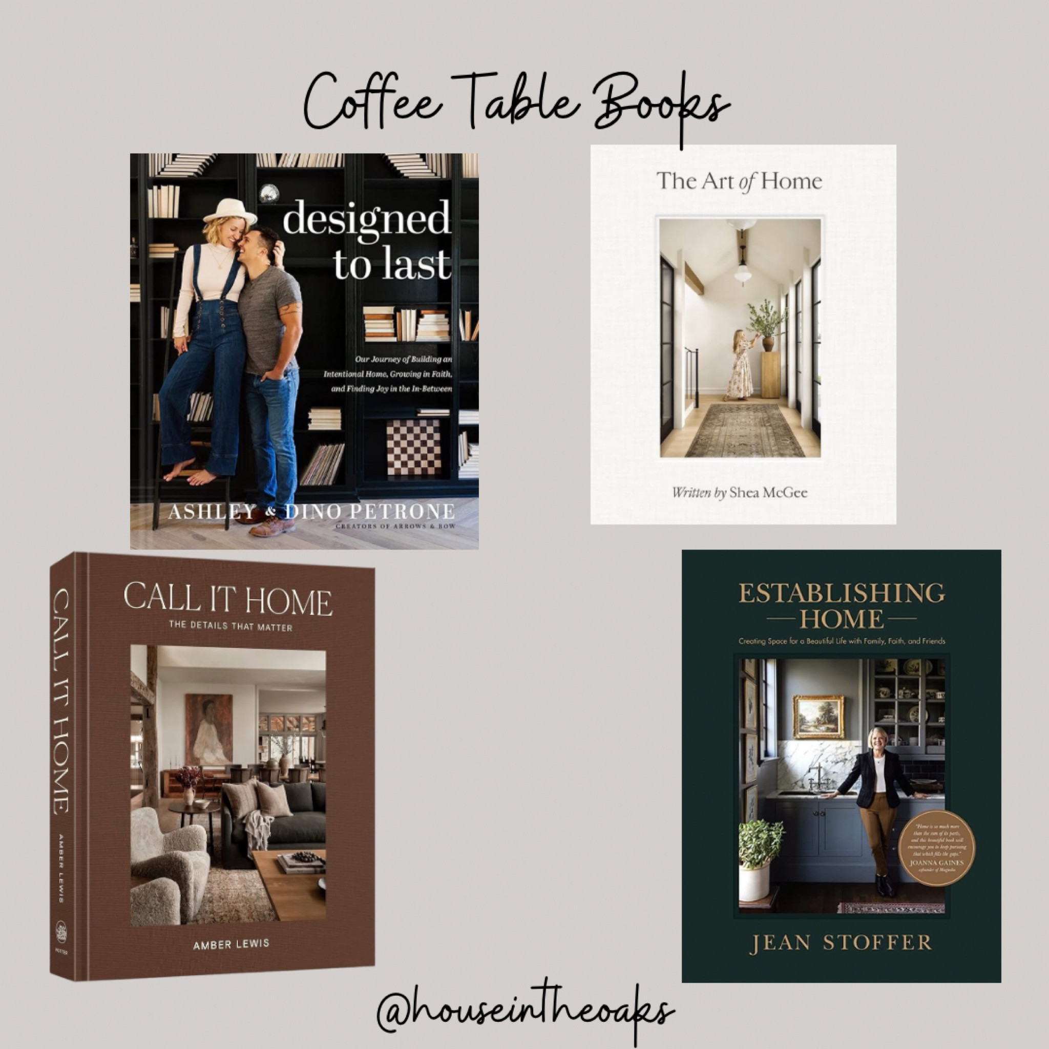 Coffee table books 

#LTKHome #LTKStyleTip #LTKSaleAlert